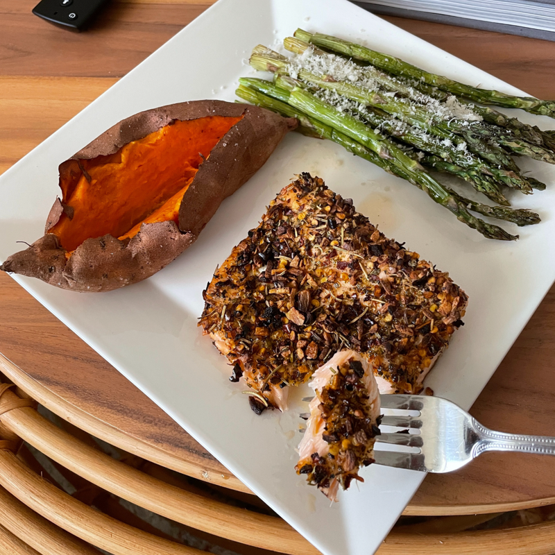 The Best Air Fryer Salmon Recipe EVER.