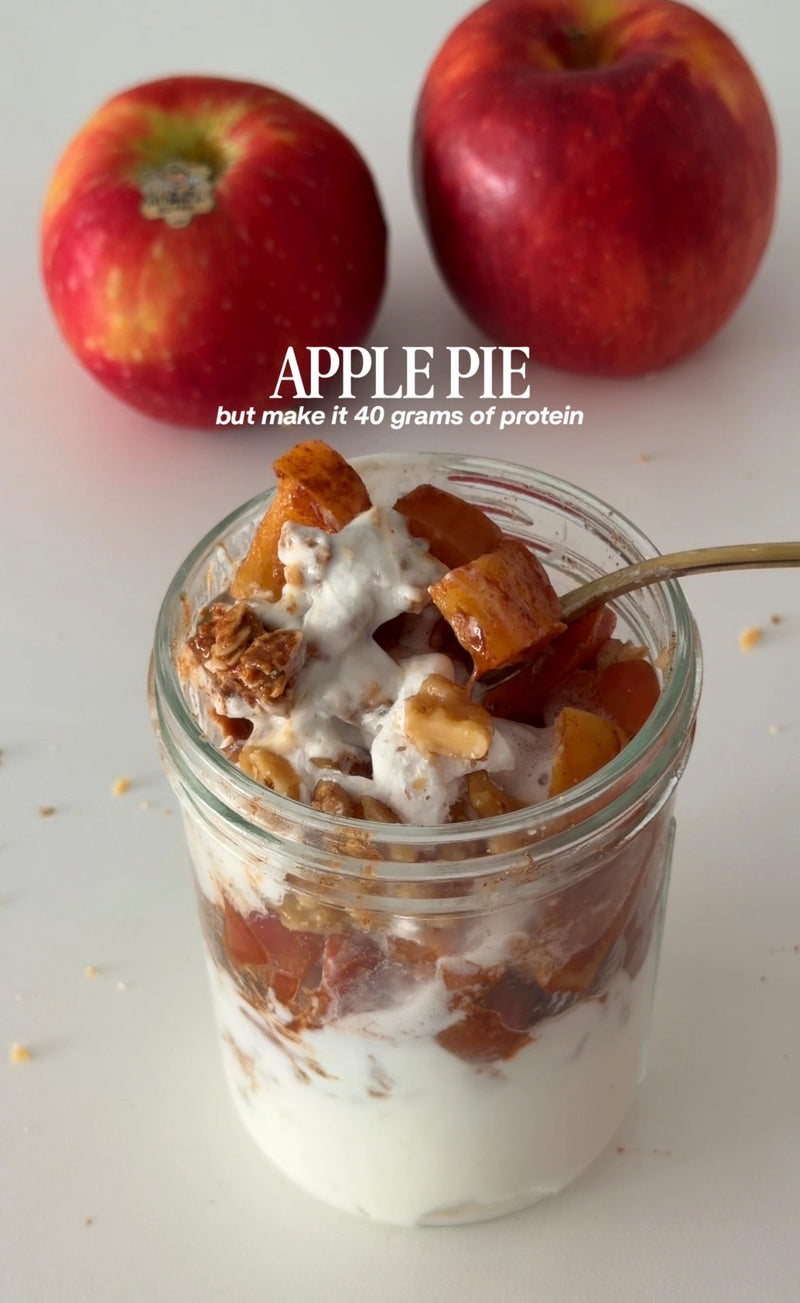 FALL RECIPE: High Protein Apple Pie