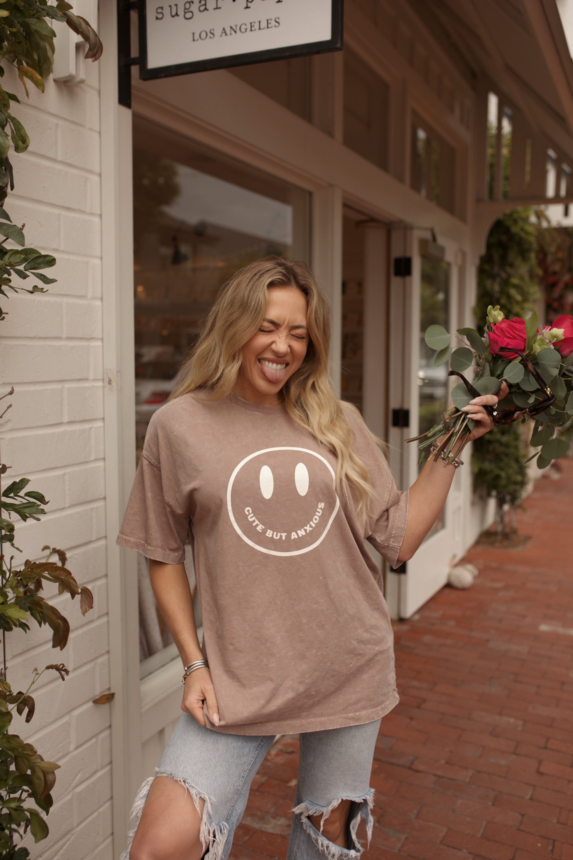 CUTE BUT ANXIOUS TEE
