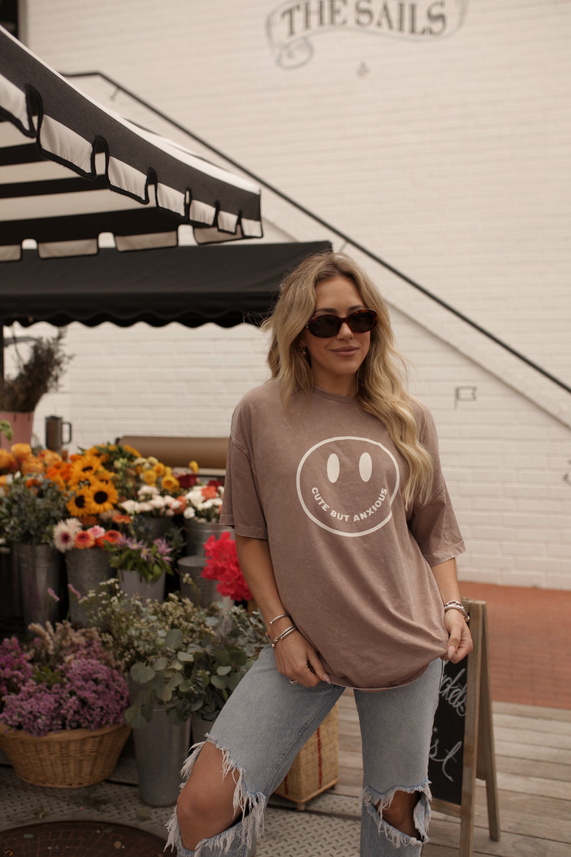 CUTE BUT ANXIOUS TEE